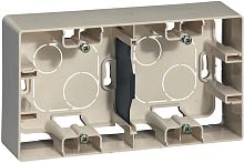 Коробка для наружнего монтажа Legrand Etika 2-м. слоновая кость картинка